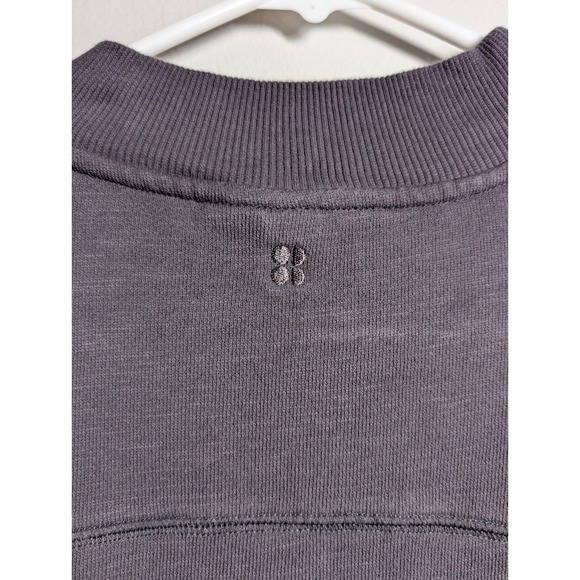 Sweaty‎ Betty Women's Urban-Grey Organic Cotton One&Done Sweatshirt Dress M - Picture 4 of 6